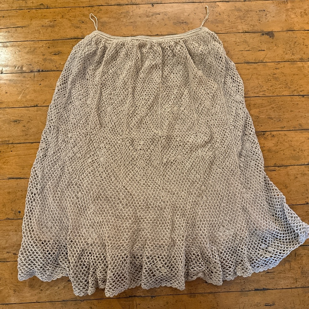 Crochet Midi Skirt